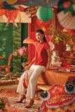 The Fei Yang Women Classic Cheongsam Top - Glam Red