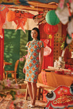 The Fei Yang Women Flutter Sleeves Cheongsam Dress - Ancestry