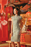 The Fei Yang Women Puff Sleeve Cheongsam Dress - Bloom Lane