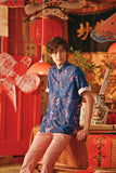 The Fei Yang Men Cord Knot Oriental Shirt - Dream