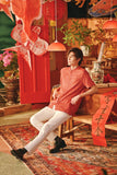 The Fei Yang Men Mandarin Shirt - Tangy