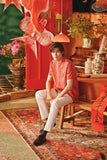 The Fei Yang Men Mandarin Shirt - Tangy
