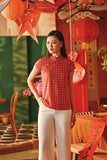 The Fei Yang Women Classic Cheongsam Top - Tangy