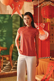 The Fei Yang Women Classic Cheongsam Top - Tangy