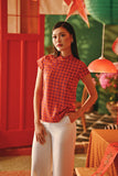 The Fei Yang Women Classic Cheongsam Top - Tangy