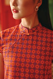 The Fei Yang Women Classic Cheongsam Top - Tangy