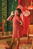 The Fei Yang Puff Sleeve Cheongsam Dress - Tangy