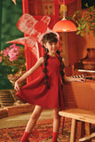 The Fei Yang Sleeveless A-Line Dress - Glam Rumba Red