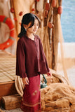 The Harbour Sandy Blouse - Mangosteen