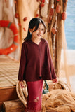 The Harbour Sandy Blouse - Mangosteen