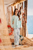 The Harbour Women Sandy Blouse - Tiffany Blue