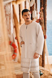 The Harbour Men Kurta - Light Grey