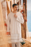 The Harbour Men Kurta - Light Grey