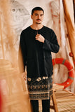 The Harbour Men Kurta - Black