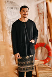 The Harbour Men Kurta - Black