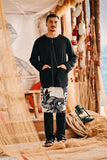 The Harbour Men Kurta - Black