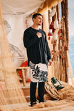 The Harbour Men Kurta - Black