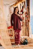 The Harbour Women Broderie Kurung Top - Mangosteen