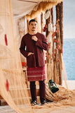 The Harbour Men Kurta - Mangosteen