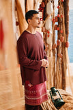 The Harbour Men Kurta - Mangosteen