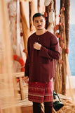 The Harbour Men Kurta - Mangosteen