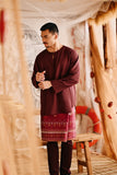 The Harbour Men Kurta - Mangosteen