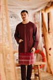 The Harbour Men Kurta - Mangosteen