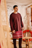 The Harbour Men Kurta - Mangosteen