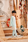 The Harbour Kurta - Tiffany Blue