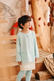 The Harbour Kurta - Tiffany Blue