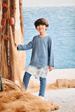 The Harbour Kurta - Blue West