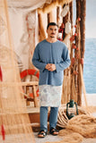 The Harbour Men Kurta - Blue West