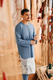 The Harbour Men Kurta - Blue West