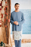 The Harbour Men Kurta - Blue West