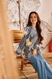 The Harbour Women Broderie Kurung Top - Terbang