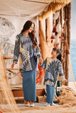 The Harbour Broderie Kurung Top - Terbang