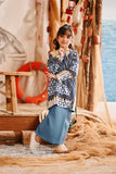 The Harbour Folded Skirt - Blue West