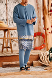 The Harbour Men Kurta - Blue West