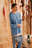 The Harbour Men Kurta - Blue West