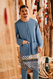 The Harbour Men Kurta - Blue West