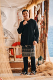 The Harbour Men Kurta - Black