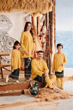 The Harbour Men Kurta - Dijon Mustard