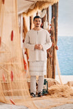 The Harbour Men Kurta - Light Grey