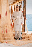 The Harbour Men Kurta - Light Grey