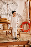 The Harbour Kurta - Light Grey