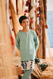 The Harbour Kurta - Vegan Green