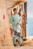 The Harbour Men Kurta - Vegan Green