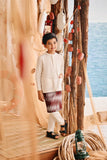 The Harbour Baju Melayu Top - White