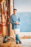 The Harbour Men Kurta - Arctic Blue