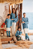 The Harbour Men Kurta - Arctic Blue